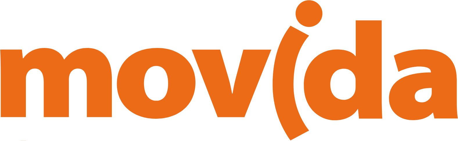 Logo Movida — empresa parceira do Clube de Benefícios Dr. Atende Brasil